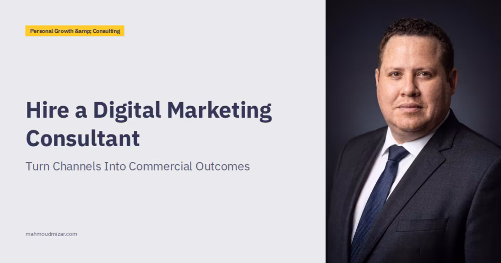 Why Hiring a Digital Marketing Consultant is Essential for Your Business Growth image