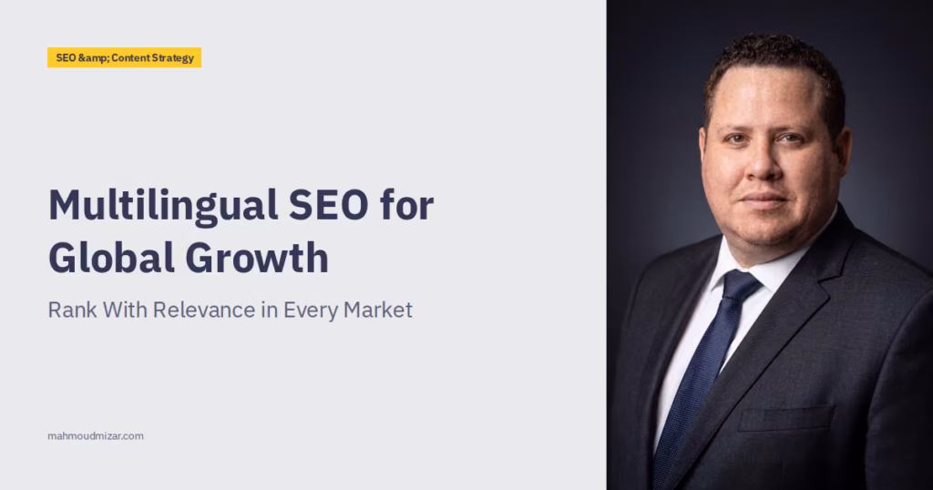Why Multilingual SEO Services Are Essential for Global Business Success image