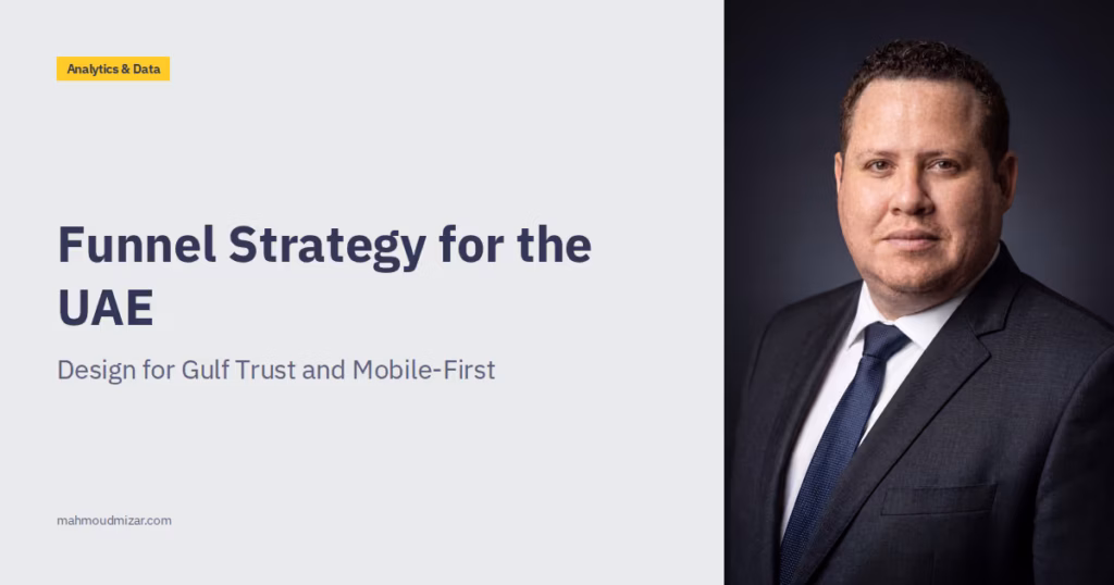 Funnel Strategy UAE: Build High-Converting Journeys for Multilingual, Mobile-First Audiences image