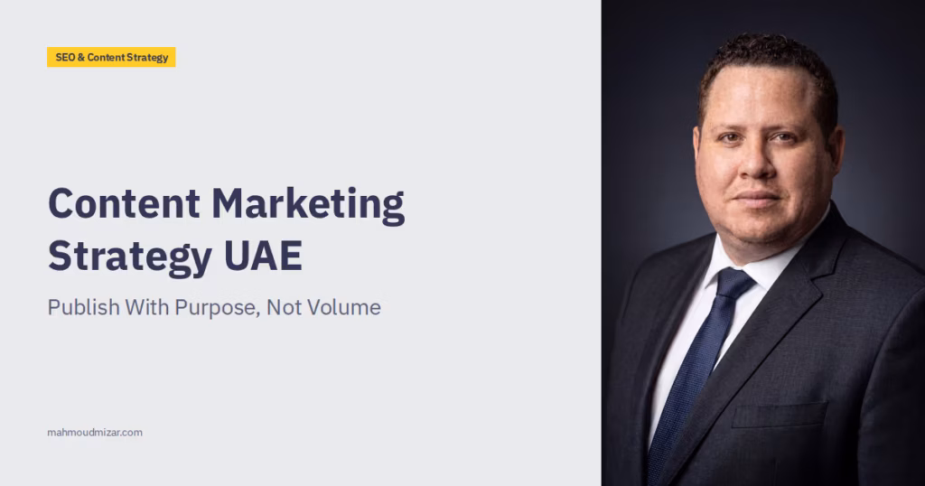 Content Marketing Strategy UAE: How to Plan, Execute, and Measure image